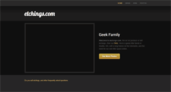 Desktop Screenshot of etchings.com